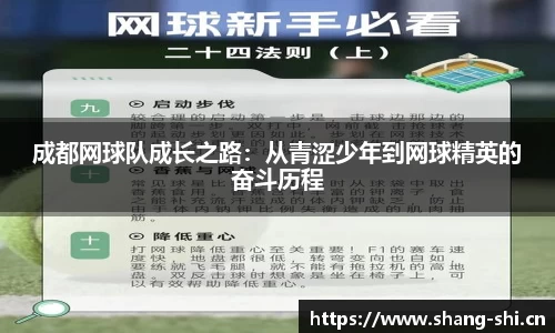 成都网球队成长之路：从青涩少年到网球精英的奋斗历程