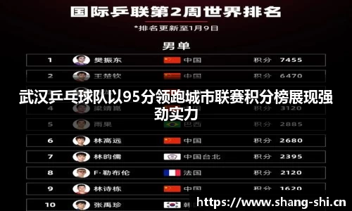 武汉乒乓球队以95分领跑城市联赛积分榜展现强劲实力